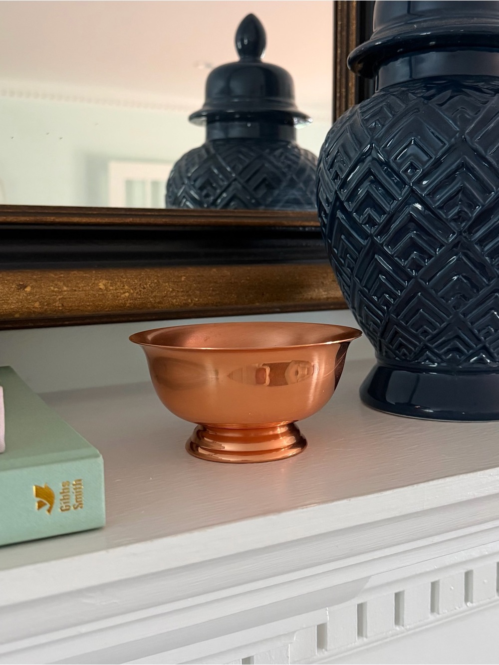 Vintage Coppercraft Guild Copper Pedestal Bowl